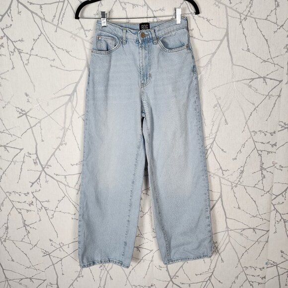 BDG Light Wash Stretch Denim High & Wide Jeans - Picture 1 of 10